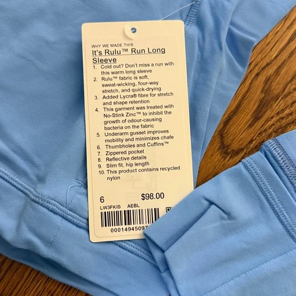 Lululemon It’s Rulu Long Sleeve - Picture 3 of 5